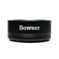 Personalized laser engraved Polar Camel 32oz Dog Bowl in Black, custom name gift