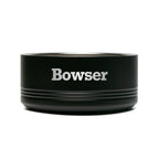 Personalized laser engraved Polar Camel 32oz Dog Bowl in Black, custom name gift