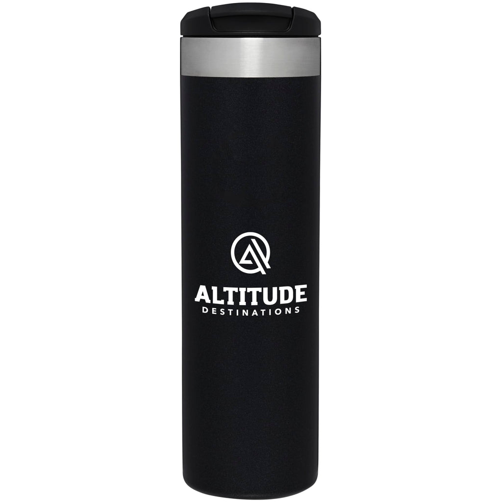 Personalized laser engraved Stanley 20oz AeroLight Transit Bottle in Black 2.0, custom name gift