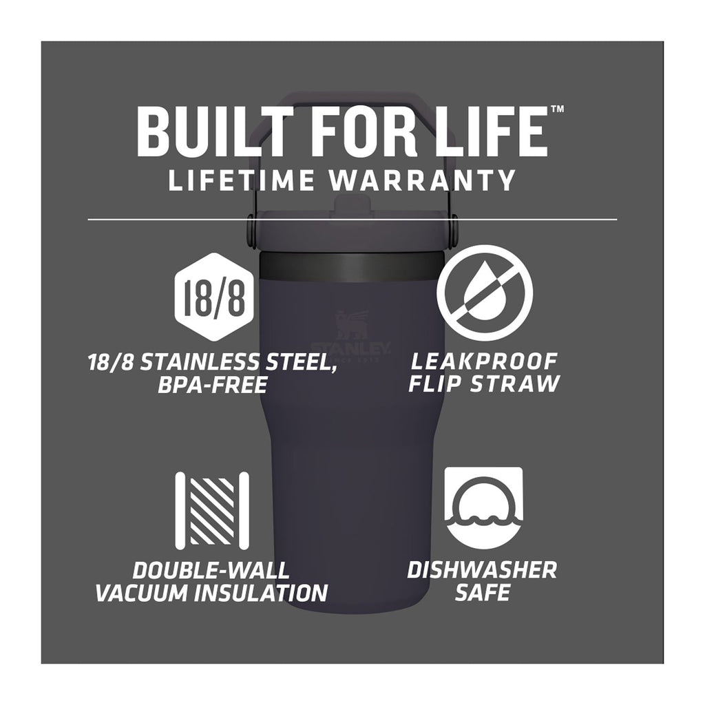 Personalized laser engraved Stanley 20oz IceFlow 2.0 Tumbler, custom name gift, view 16
