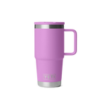 Personalized laser engraved YETI 20oz Rambler Travel Straw Mug in Desert Bloom, custom name gift