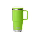 Personalized laser engraved YETI 20oz Rambler Travel Straw Mug in Venom, custom name gift