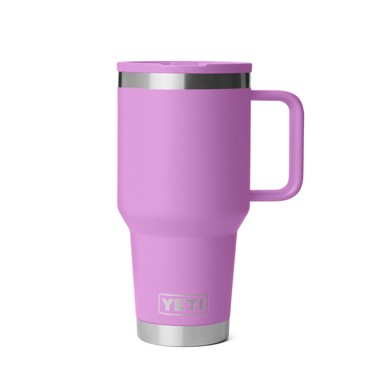 Personalized laser engraved YETI 30oz Rambler Travel Straw Mug in Desert Bloom, custom name gift