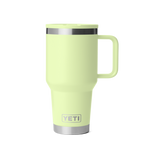 Personalized laser engraved YETI 30oz Rambler Travel Straw Mug in Grasshopper, custom name gift