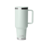 Personalized laser engraved YETI 40oz Rambler Travel Straw Mug in Ridgeline, custom name gift