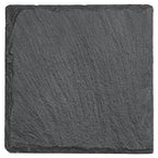 Personalized laser engraved 6-Piece Slate Coaster Set, custom name gift, view 6