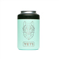 Personalized laser engraved YETI 12oz Colster Can Cooler in Seafoam, custom name gift