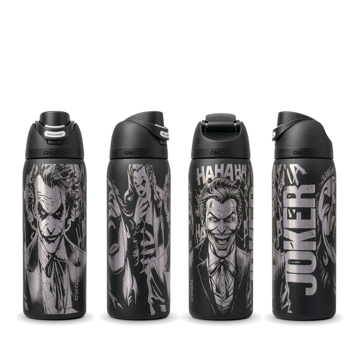 Joker Full-Wrap Laser Engraved Tumbler, North Texas Laser Works