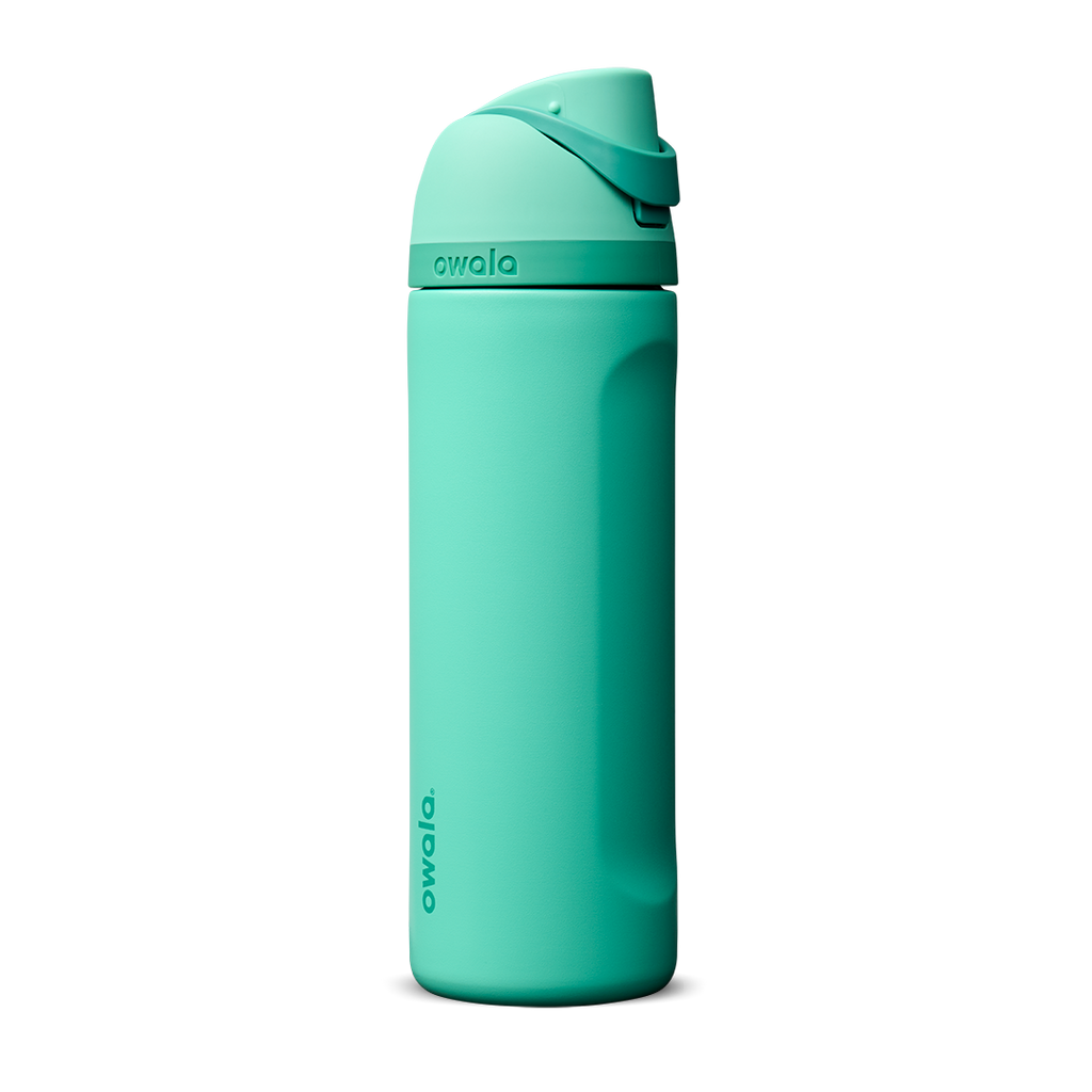 Personalized laser engraved Owala 24oz FreeSip Water Bottle in 90s Kid, custom name gift