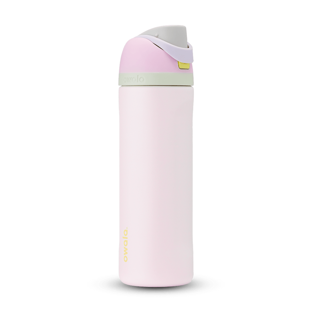 Personalized laser engraved Owala 24oz FreeSip Water Bottle in Candy Coated, custom name gift