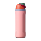 Personalized laser engraved Owala 24oz FreeSip Water Bottle in Sugar High, custom name gift