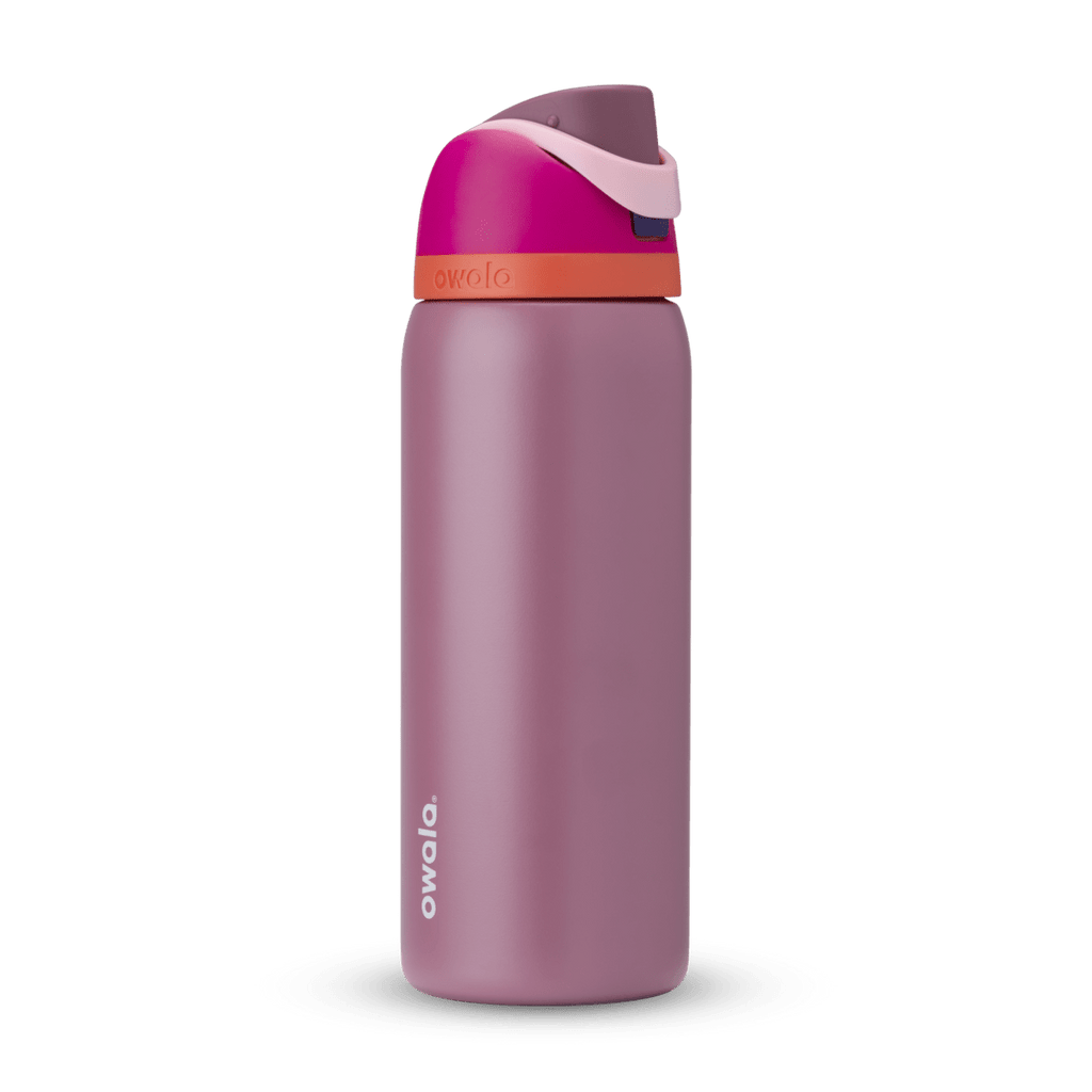 Personalized laser engraved Owala 32oz FreeSip Water Bottle in Crown Jewel, custom name gift