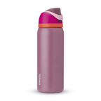 Personalized laser engraved Owala 32oz FreeSip Water Bottle in Crown Jewel, custom name gift