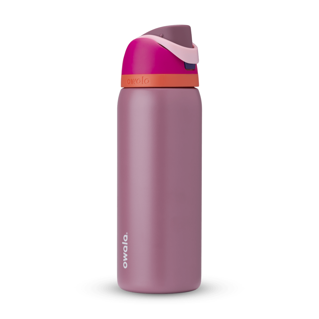 Personalized laser engraved Owala 32oz FreeSip Water Bottle in Crown Jewel, custom name gift