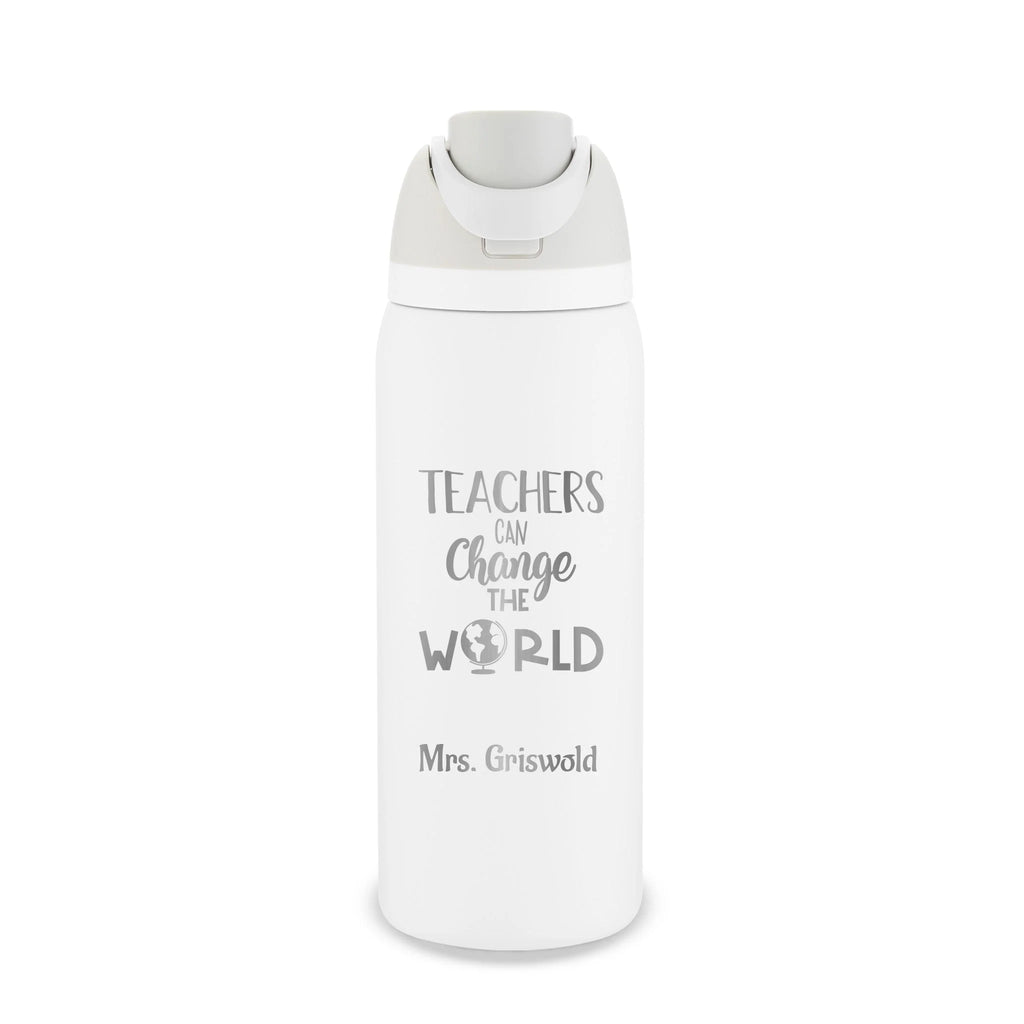 Personalized laser engraved Owala 24oz and 32oz FreeSip Water Bottle, custom name gift