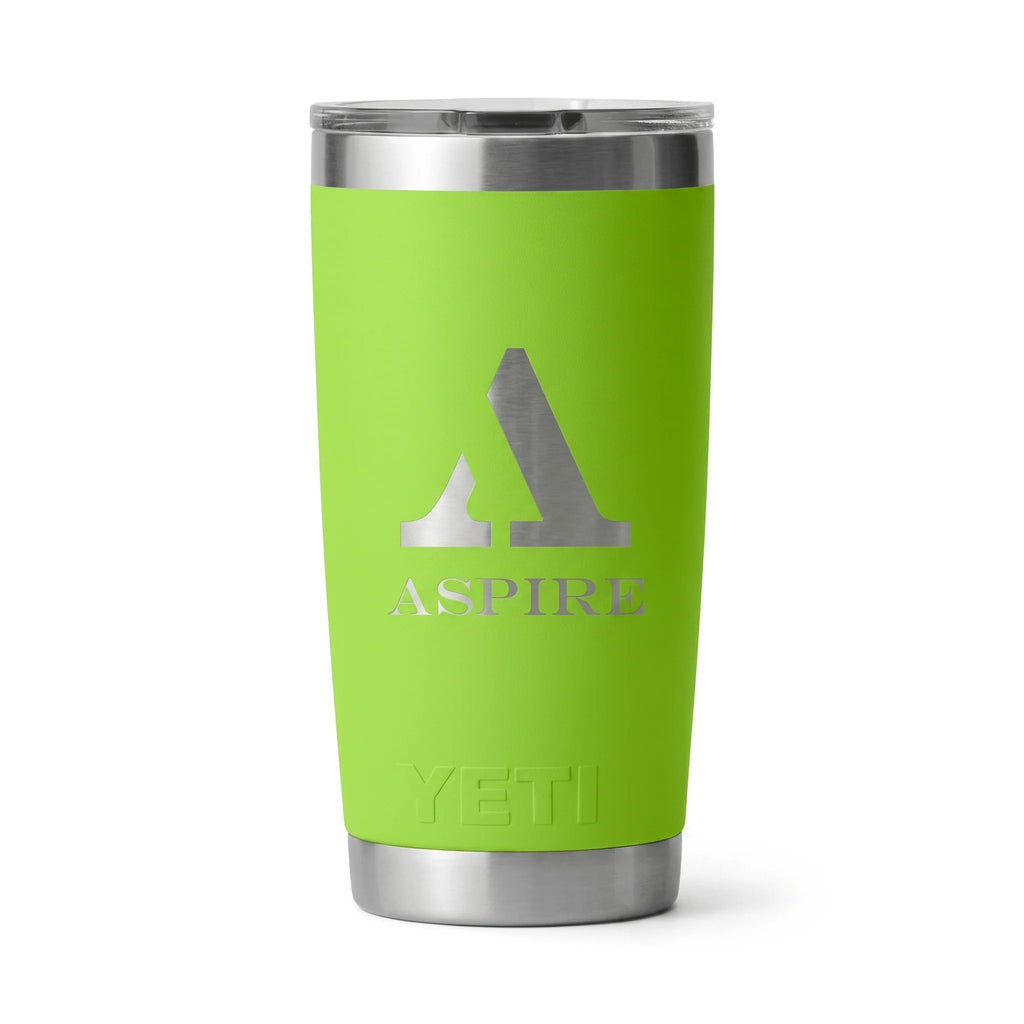 Personalized laser engraved YETI 20oz Rambler Tumbler, custom name gift, view 6
