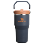 Personalized laser engraved Stanley 20oz IceFlow 2.0 Tumbler in Twilight, custom name gift