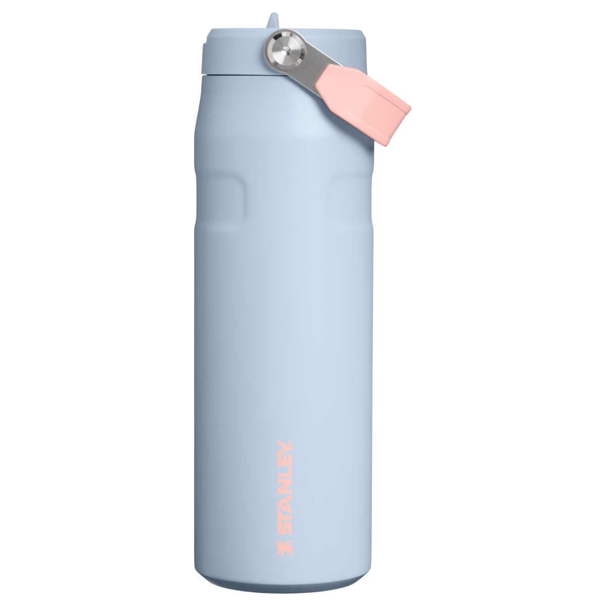 Personalized laser engraved Stanley 24oz IceFlow AeroLight Bottle in Blue Dream, custom name gift