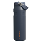 Personalized laser engraved Stanley 24oz IceFlow AeroLight Bottle in Twilight, custom name gift