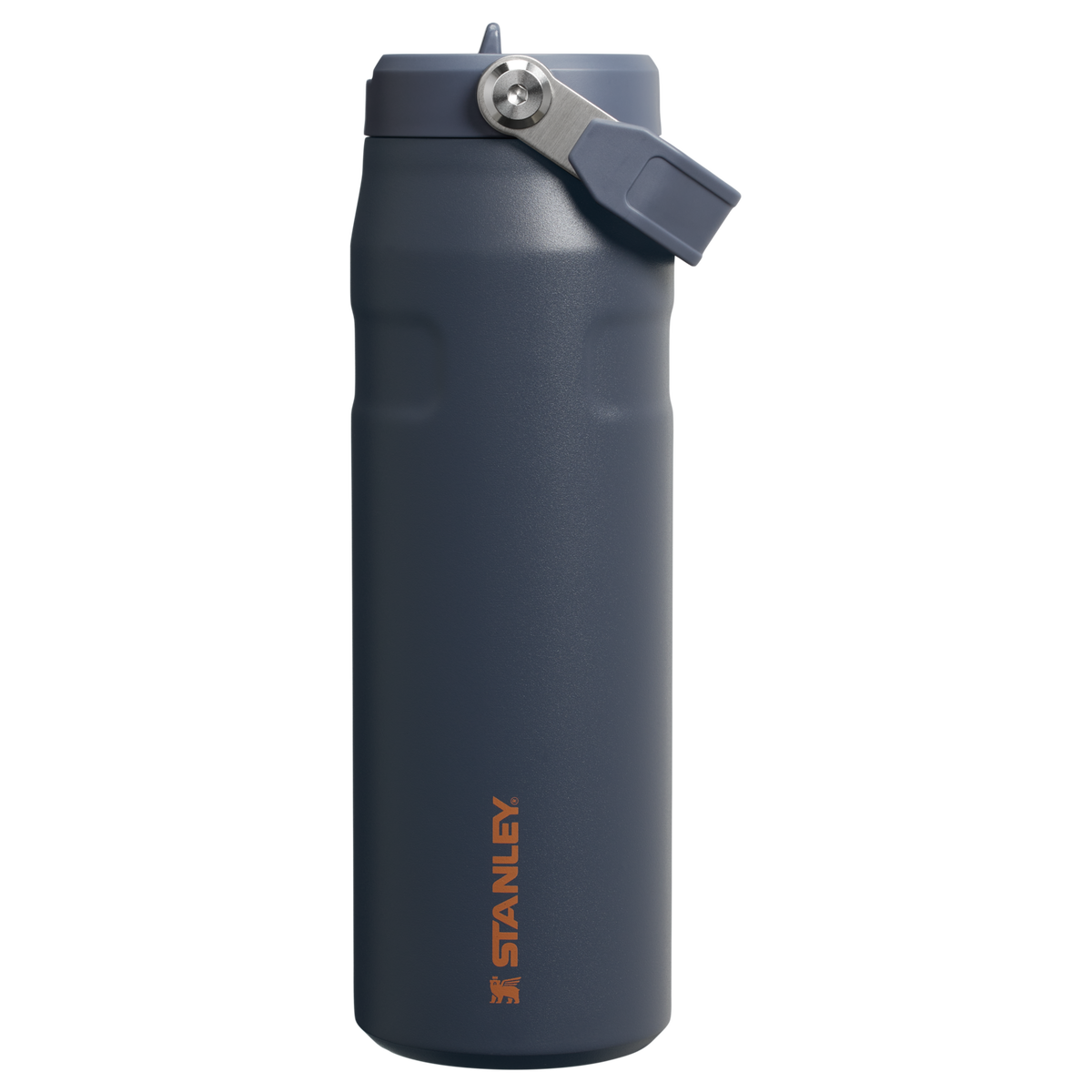 Personalized laser engraved Stanley 24oz IceFlow AeroLight Bottle in Twilight, custom name gift