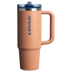Personalized laser engraved Stanley 30oz Quencher ProTour Tumbler in Toast, custom name gift
