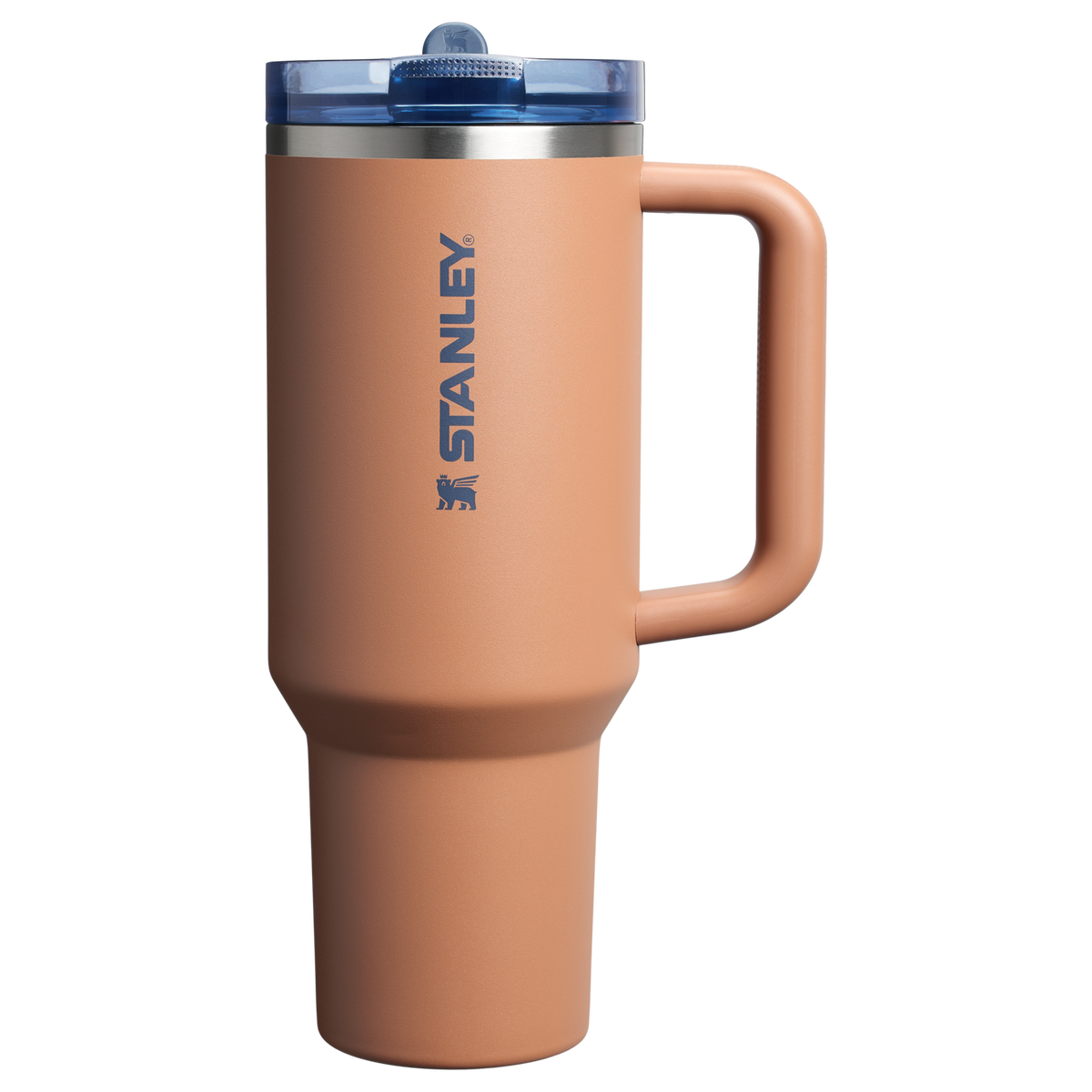 Personalized laser engraved Stanley 40oz Quencher ProTour Tumbler in Toast, custom name gift
