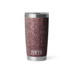 Personalized laser engraved YETI 20oz Rambler Tumbler in Riverhead Red, custom name gift