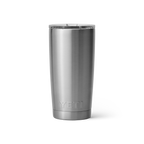 Personalized laser engraved YETI 20oz Rambler Tumbler in Stainless, custom name gift