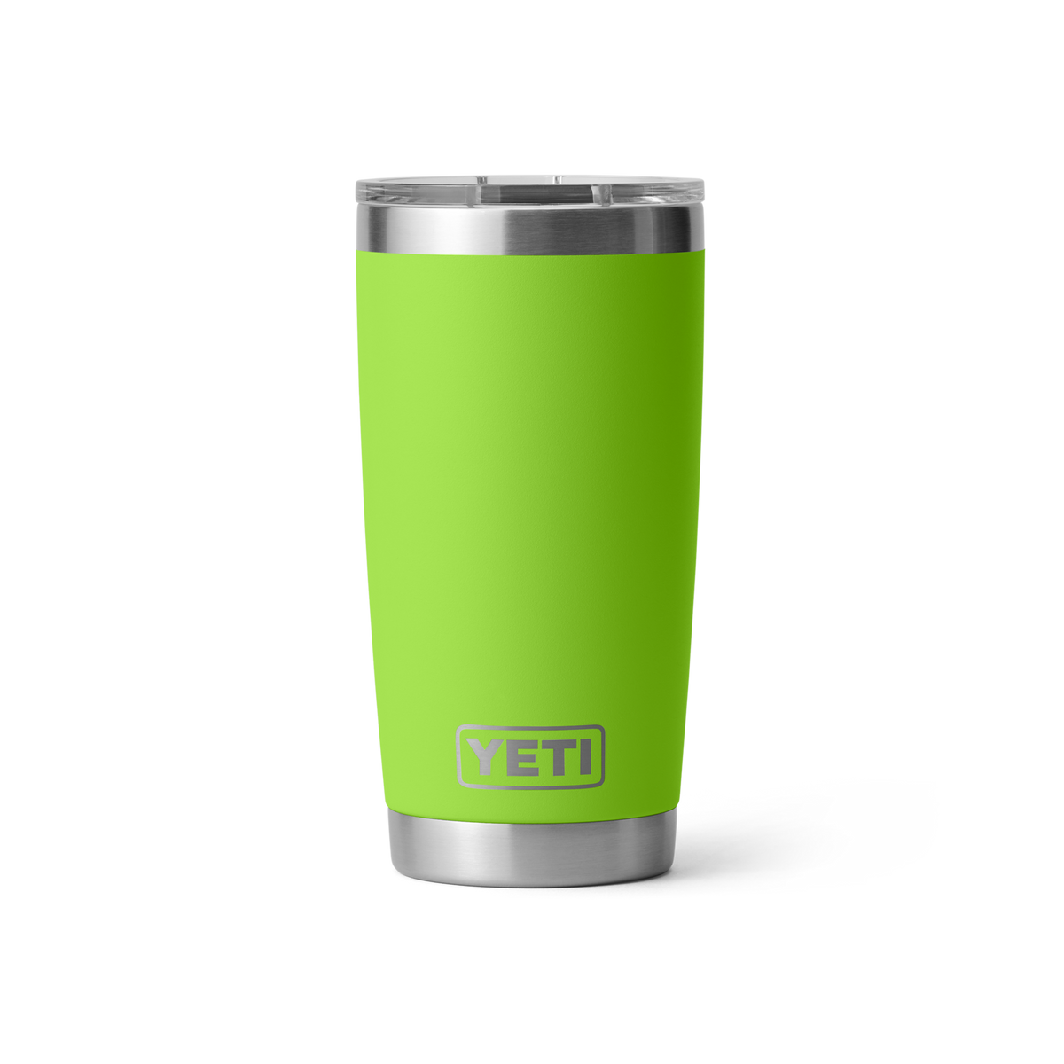 Personalized laser engraved YETI 20oz Rambler Tumbler in Venom, custom name gift