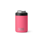 Personalized laser engraved YETI 12oz Colster Can Cooler in Tropical Pink, custom name gift